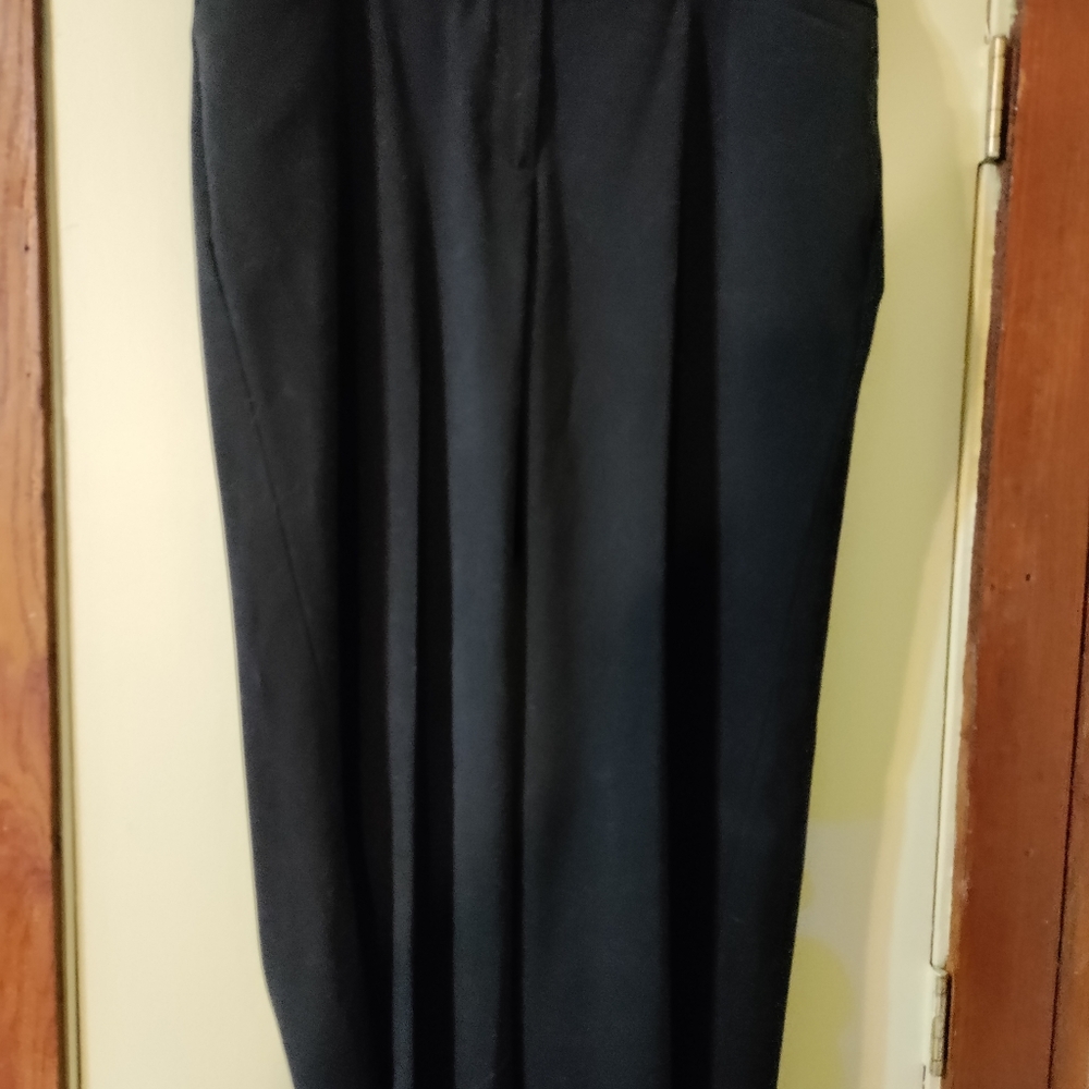Lane Bryant Black Wide Leg Trousers 20 Petite